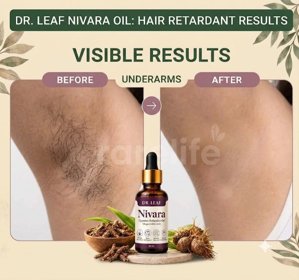 DR. LEAF Cyperus Rotundus Oil | Nagarmotha Root Oil