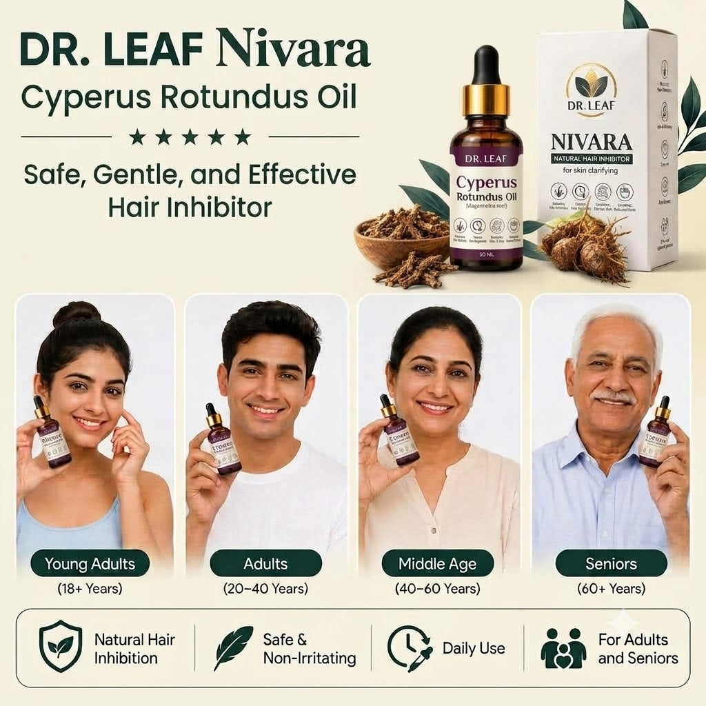 DR. LEAF Cyperus Rotundus Oil | Nagarmotha Root Oil