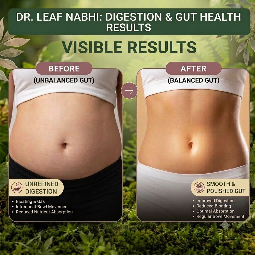 DR. LEAF Ayurvedic Nabhi Oil | Health Support